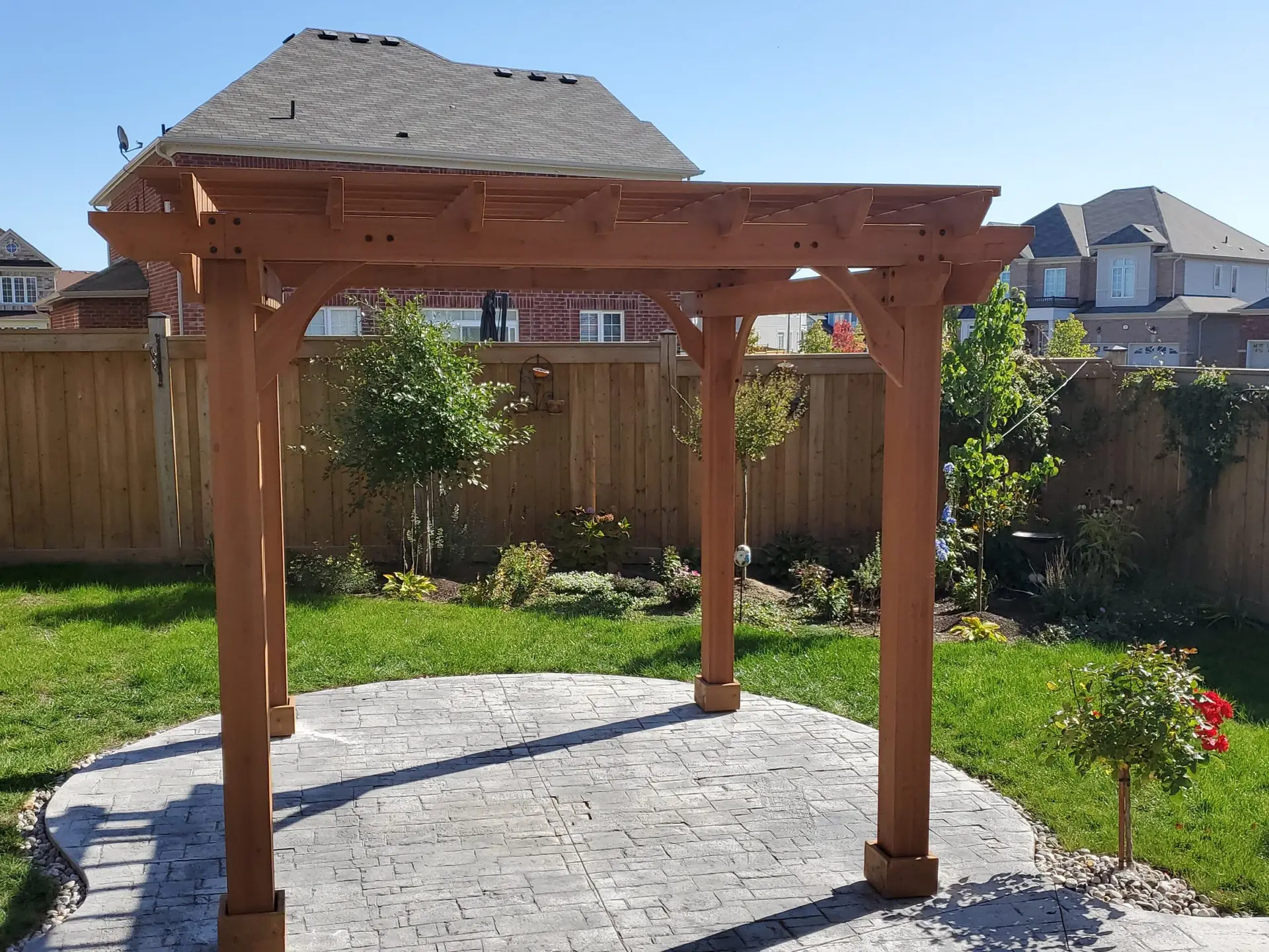 Custom Pergola Build